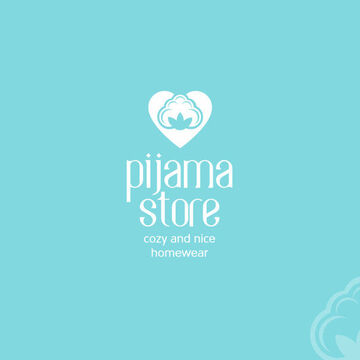 Разработка логотипа "Pijama Store"