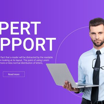 Баннер "Expert Support"