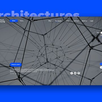 Дизайн сайта - Архитекторы Киева "ArchiTech"