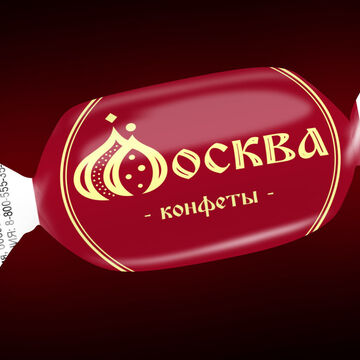 Дизайн обертки конфет "Москва"