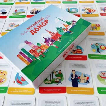 Настольная игра &laquo;Московский донор&raquo;, 2019