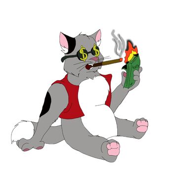 Кот-бизнесмен