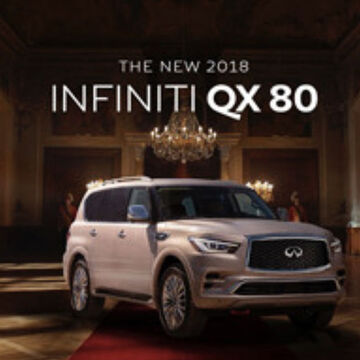 Реклама infinity QX80