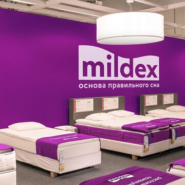 Mildex. "Основа правильного сна". Нейминг + слоган.