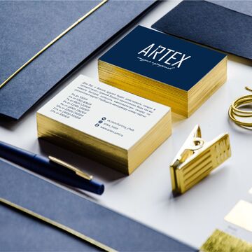 Фирменный стиль для студии портретов на холсте "ARTEX"