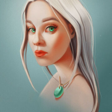 Cirilla. Witcher. Fanart