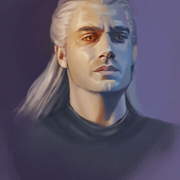 Geralt. Witcher. Fanart