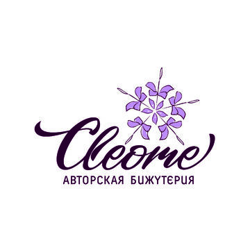 Логотип для авторской бижутерии фирмы "КЛЕОМА"
