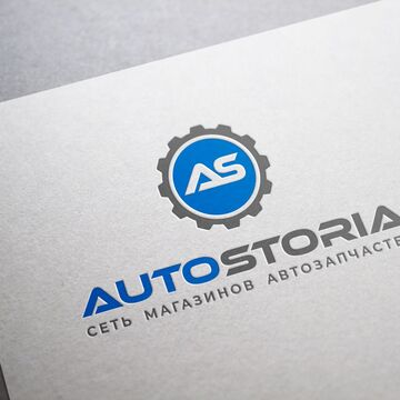 логотип онлайн магазина автозапчастей