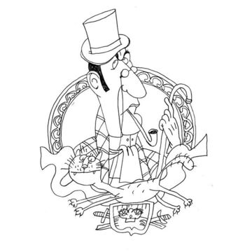 Рисунок для газеты "Англичанин"