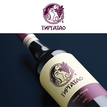 Логотип винодельни "Тиргатао"