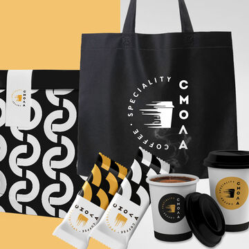 Айдентика кофейни "Смола" в г. Казань