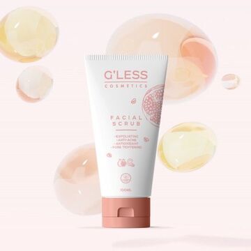 Дизайн косметического бренда G''LESS. Скраб