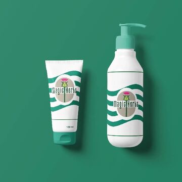 логотипа для косметических продуктов Magic Herbs