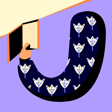 "U" для челленджа "36daysoftype"