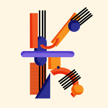 "K" для челленджа "36daysoftype"