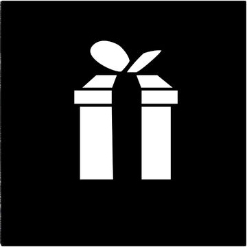 Логотип  "A black gift"