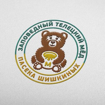 Логотип для пасеки Шишкиных