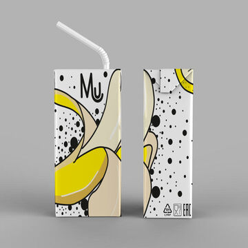 Упаковка для молочного коктейля "Milk universe"