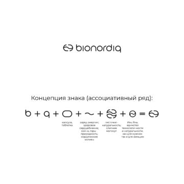 Разработка логотипа комплексов витаминов bionordiq