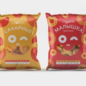 Упаковка сушек ВкусВилл