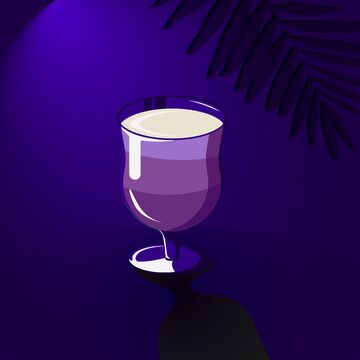 Кофе на темном