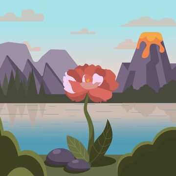 природа иллюстрация