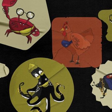 Серия иллюстраций &laquo;Dangerous guys&raquo;