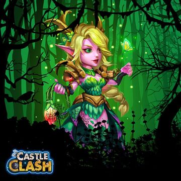 Работа для официальной группы вк мобильной игры Castle Clash