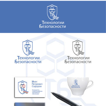 Эскиз лого Технологии Безопасности, 3