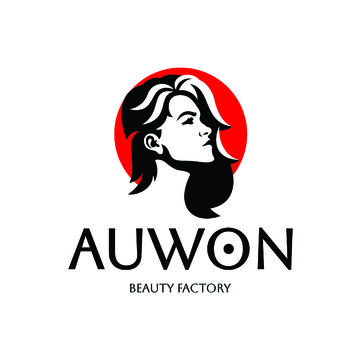 Логотип салона красоты "Auwon"