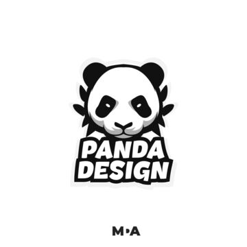 Дизайн логотипа Panda Deisgn