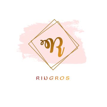 Логотип выдуманного бренда "RINGROS"