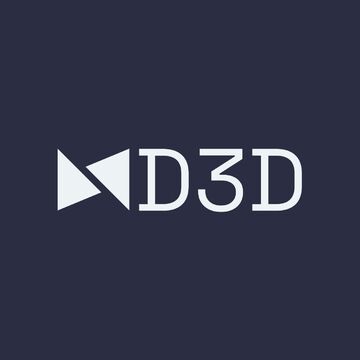 Айдентика студии визуализации ND3D