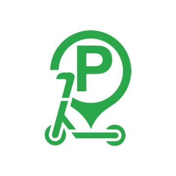 Логотип парковки для электросамокатов