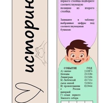 Исторические закладки
