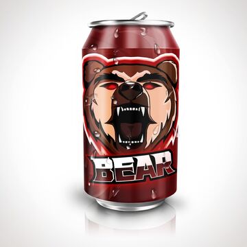 Логотип маскот "BEAR"