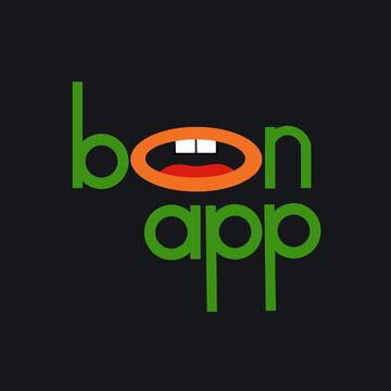 Логотип для кейтеринговой компании "bon app"