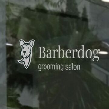 Учебная работа: "Barberdog" логотип