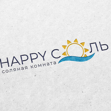 Логотип "HAPPY СОЛЬ"