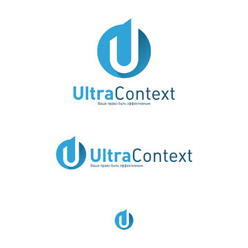 Логотип "ULTRA CONTEXT"