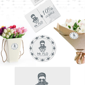 Логотип "Mr. FLO"