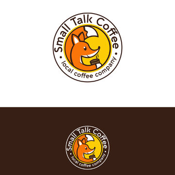 Логотип "Small Talk Coffee"