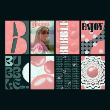 Плакаты на тему "Bubble gum"
