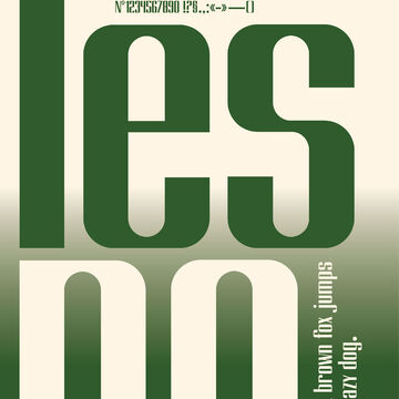 Шрифт Tesno