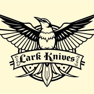проект 7 логотипа для бренда Lark knives