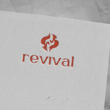 Логотип для бренда свечей "revival"