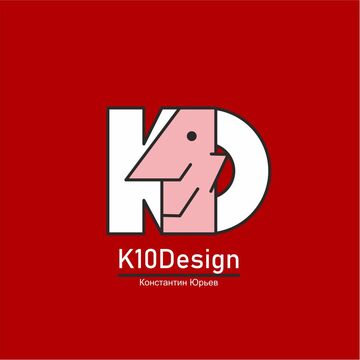 Логотип K10Design