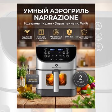 Карточка товара - Аэрогриль "Narrazione"