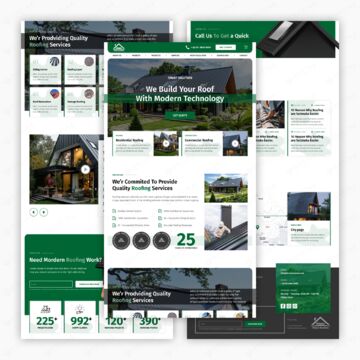 Дизайн сайта металлических крыш для Ottawa Metal Roofing